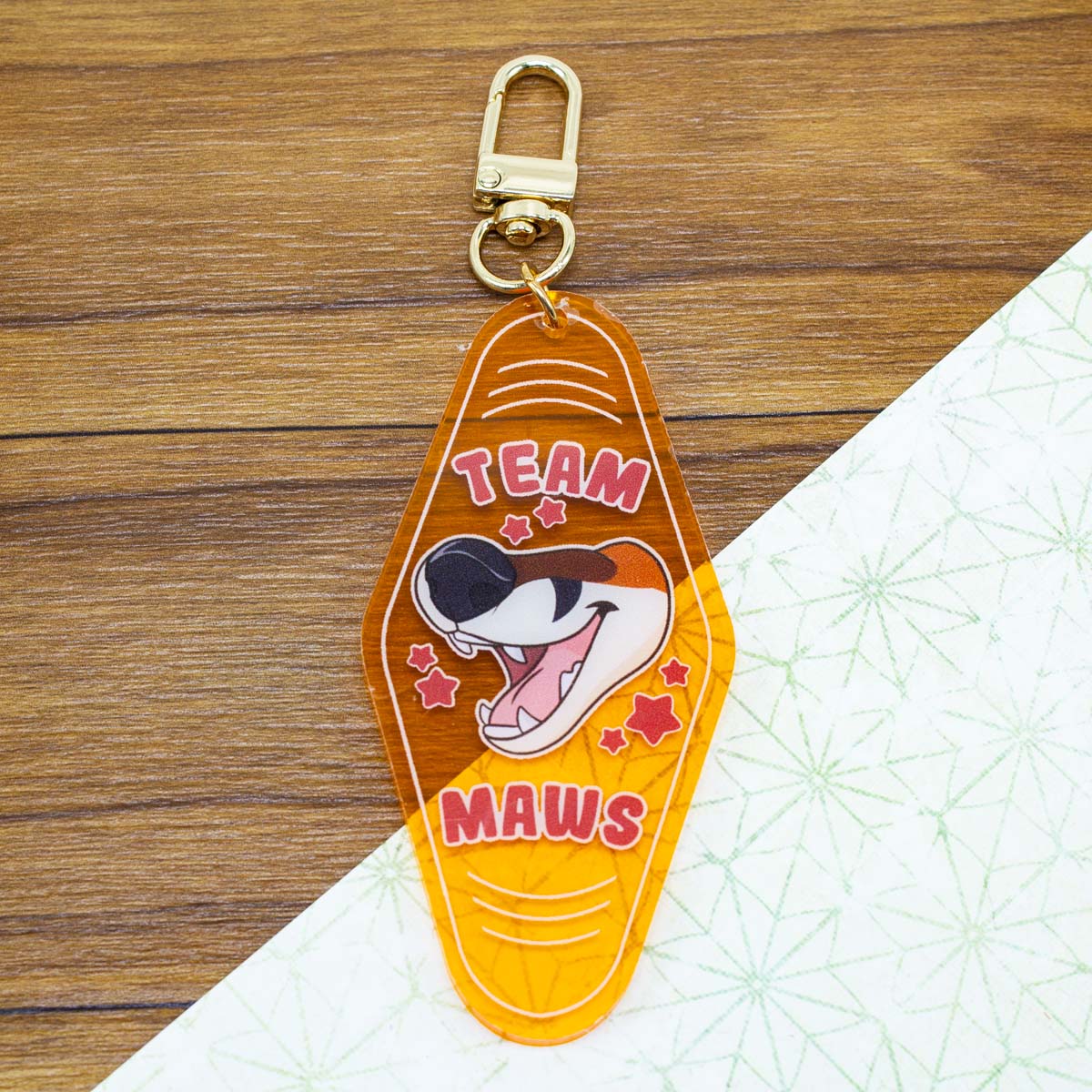 Team Maws Acrylic Motel Keychain