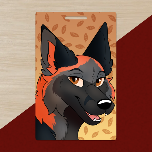 Cross Fox PVC Luggage Tag