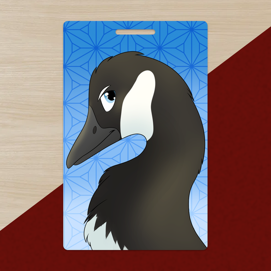 Goose PVC Luggage Tag