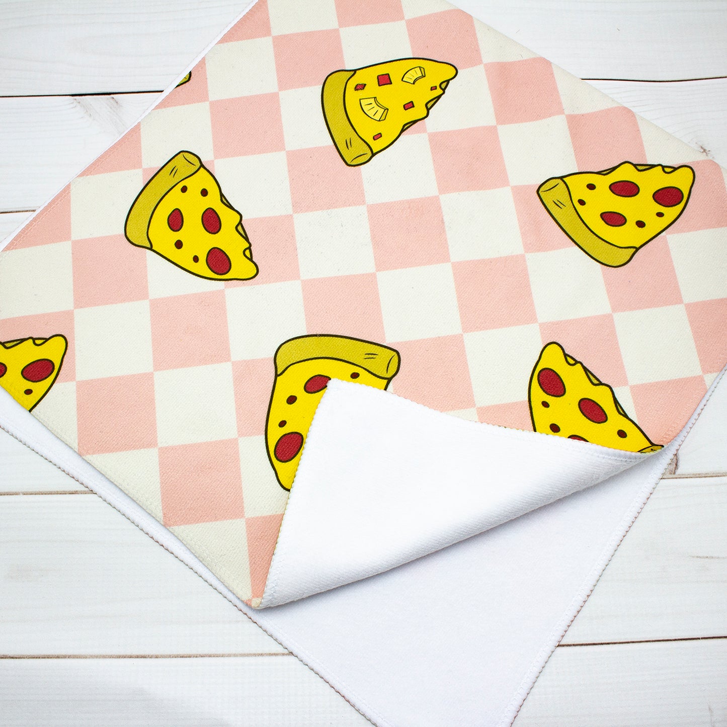 "Maws & Paws Pizzeria" Microfiber Hand Towel