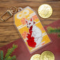 Kitsune Prosperity Omamori Acrylic Charm