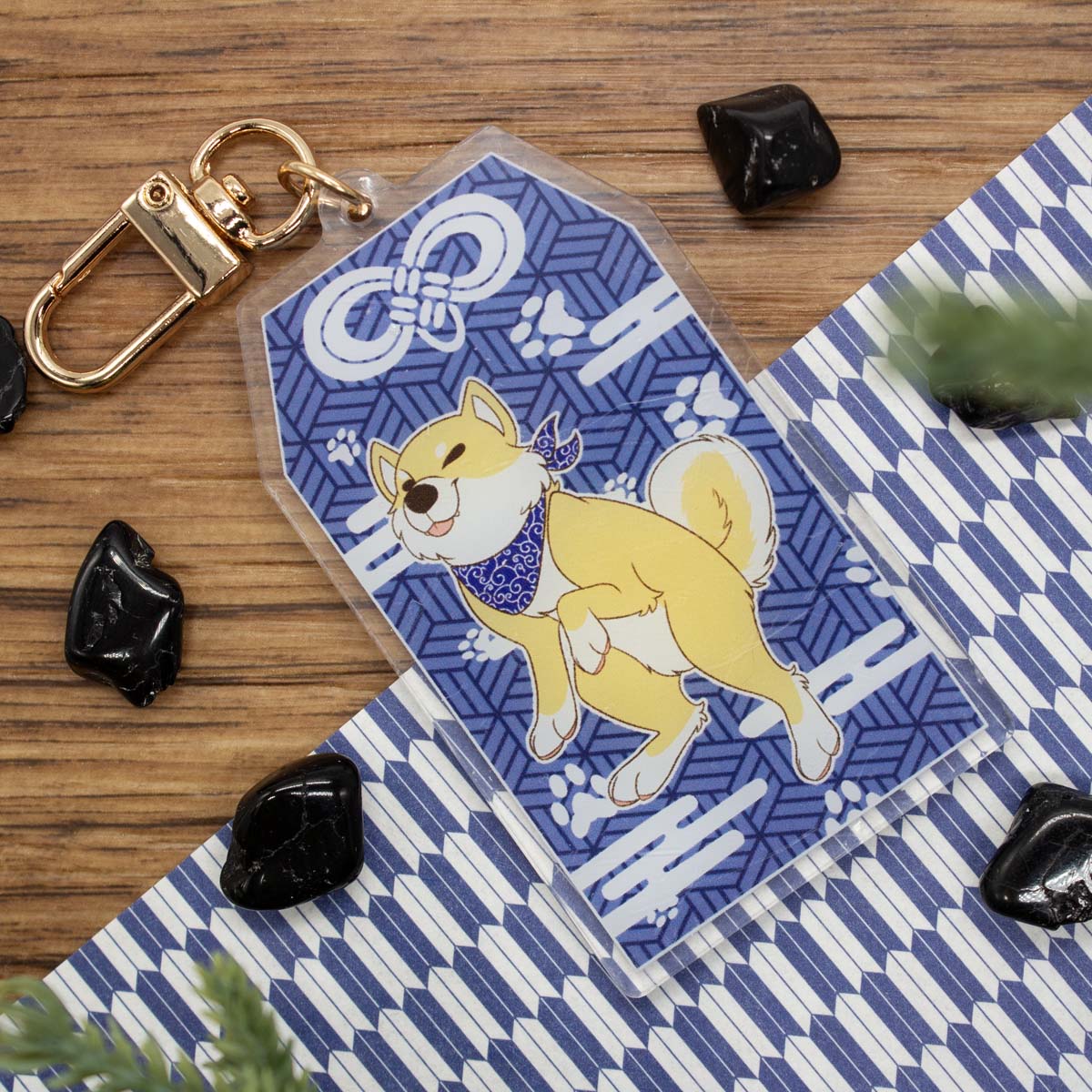 Dog Warding Evil Omamori Acrylic Charm