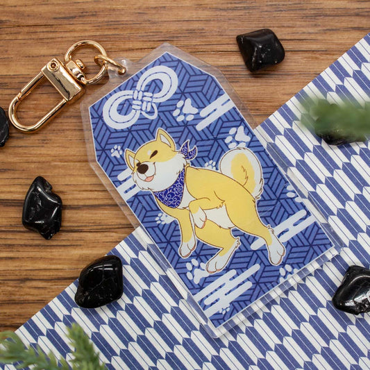 Dog Warding Evil Omamori Acrylic Charm