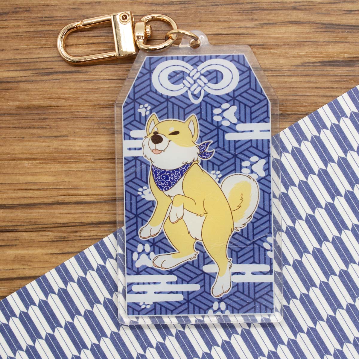 Dog Warding Evil Omamori Acrylic Charm