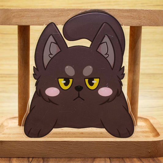 Cute Acrylic Black Cat Coaster