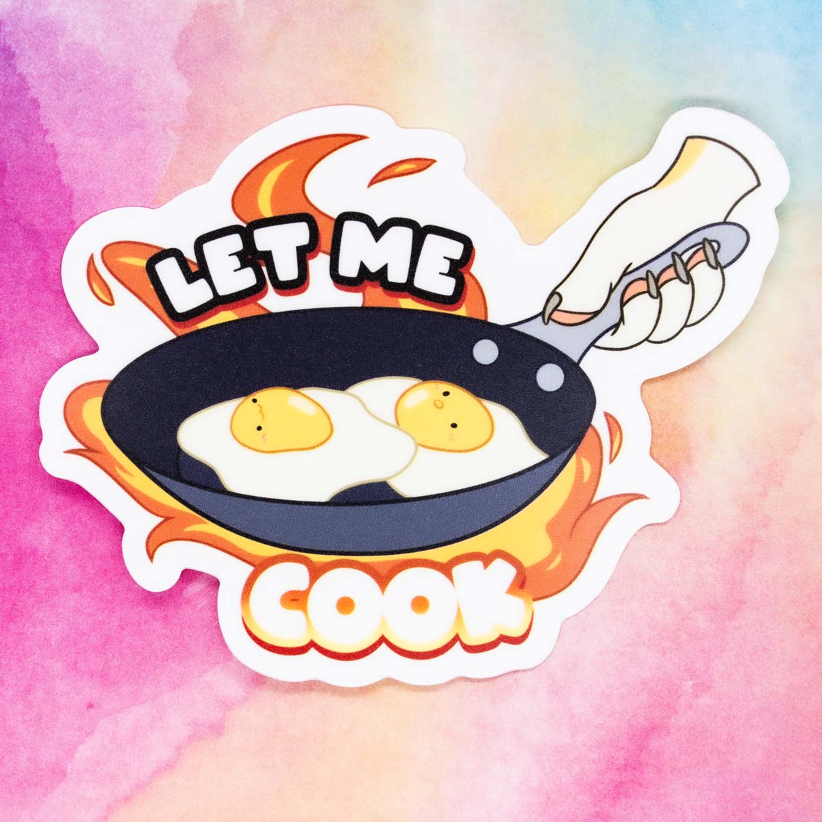 Let Me COOK Vinyl sticker