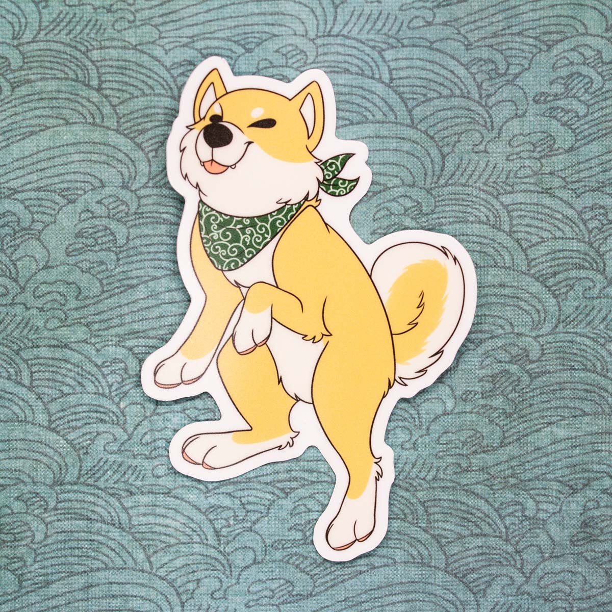 Tadashi the Dog Vinyl Sticker