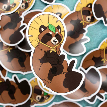 Tamako the Tanuki Vinyl Sticker