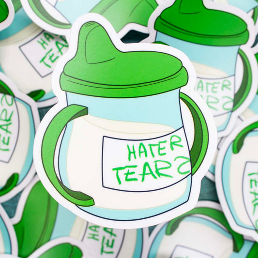 Hater Tears Vinyl Sticker