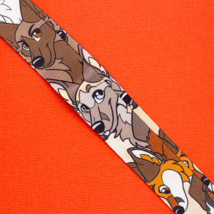 Many Foxes Lanyard