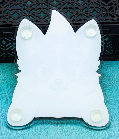Cute Acrylic Corgi Coaster