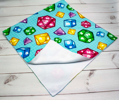 Dice Microfiber Hand Towel