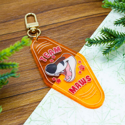 Team Maws Acrylic Motel Keychain