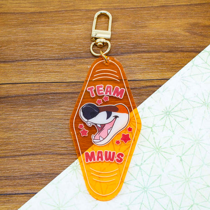 Team Maws Acrylic Motel Keychain