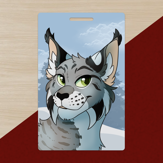 Lynx PVC Luggage Tag