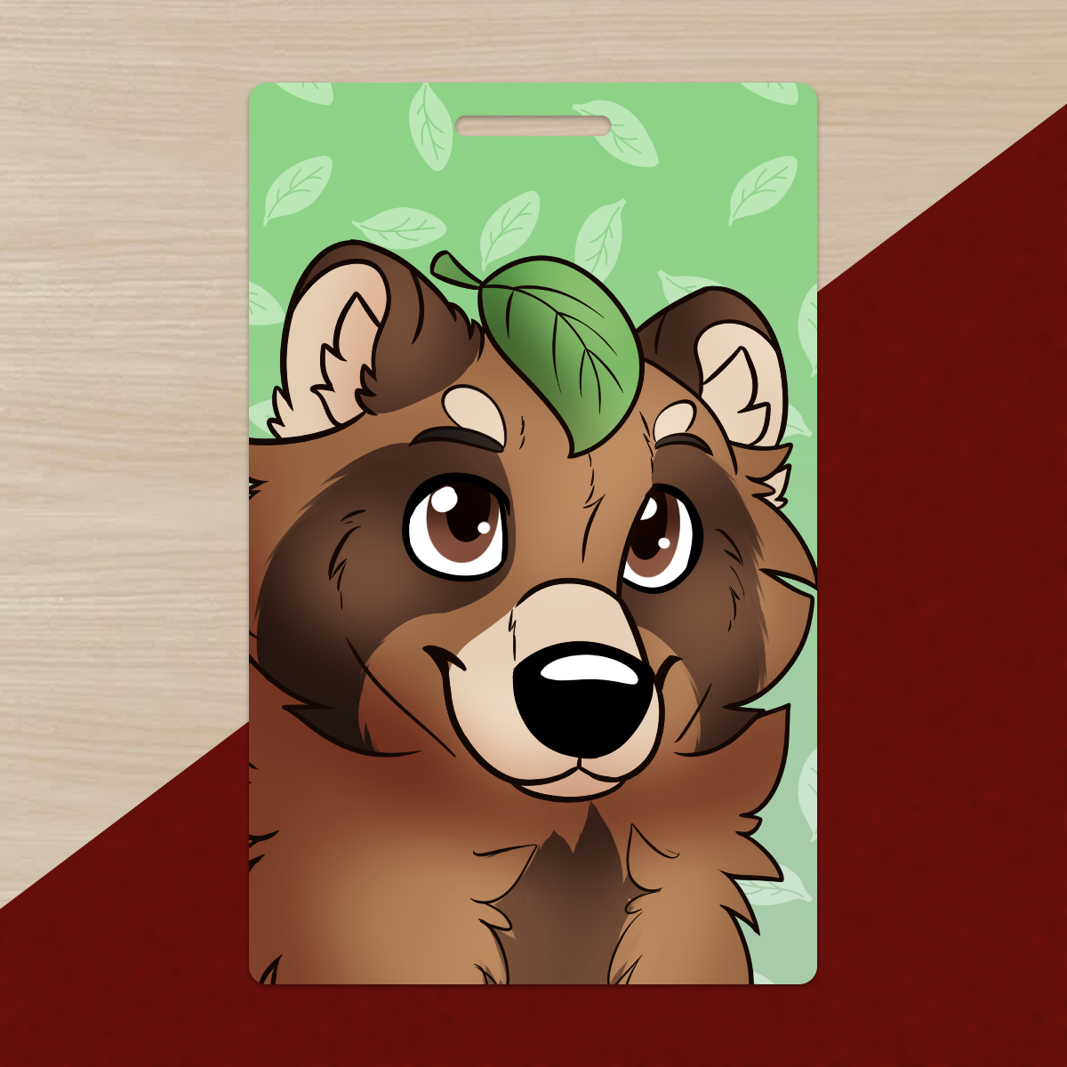 Tanuki PVC Luggage Tag