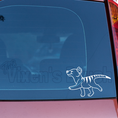 Thylacine Steppy Vinyl Decal