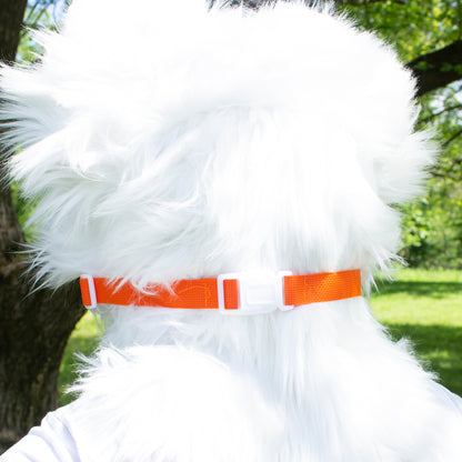 Orange Nylon Fursuit Head Muzzle