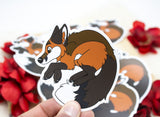 Red Fox Fridge Magnet