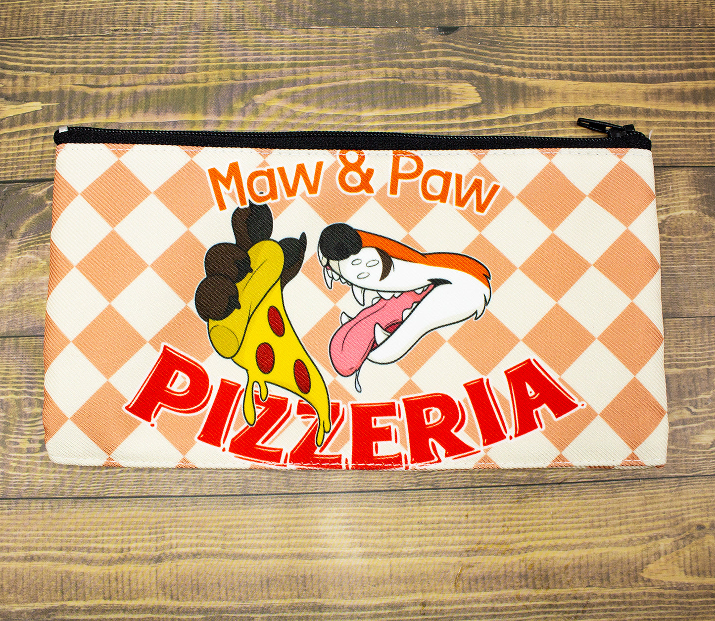 Maws & Paws Pizzeria Pencil Pouch