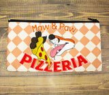 Maws & Paws Pizzeria Pencil Pouch