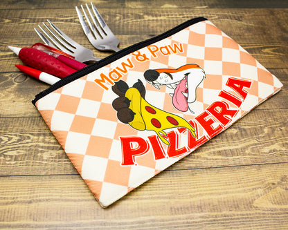 Maws & Paws Pizzeria Pencil Pouch