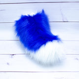 Blue and White Nub Tail