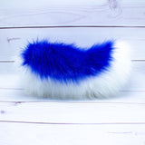 Blue and White Nub Tail