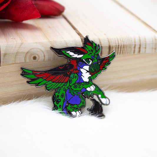 LE #1208 Rinku Historia Fursona Pin Gryphon Enamel Pin